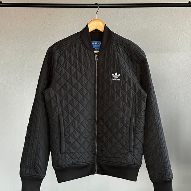 [M]아디다스 트레포일 파이어버드 퀼팅 패디드 자켓