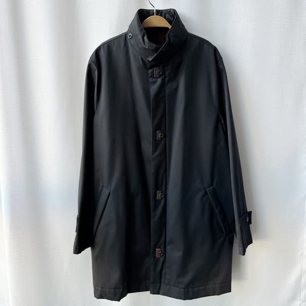 살바토레 페라가모 윈터프루프 간치니 코트 블랙 48