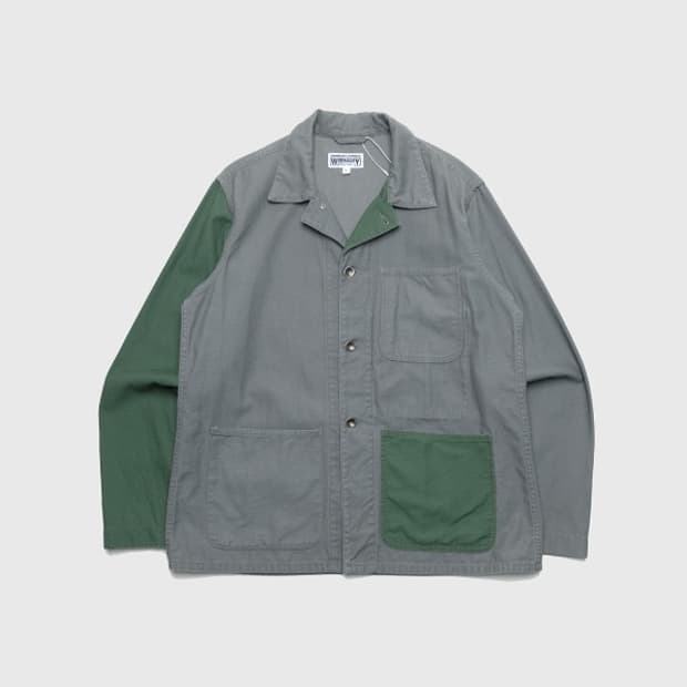 WORKADAY back sateen utility jacket