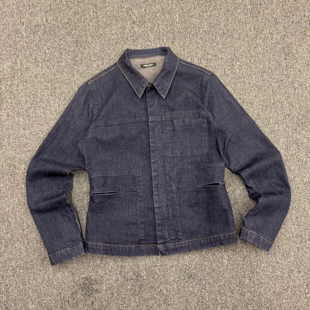 S)Sweet Camel 빈티지 여성 데님 집업 자켓