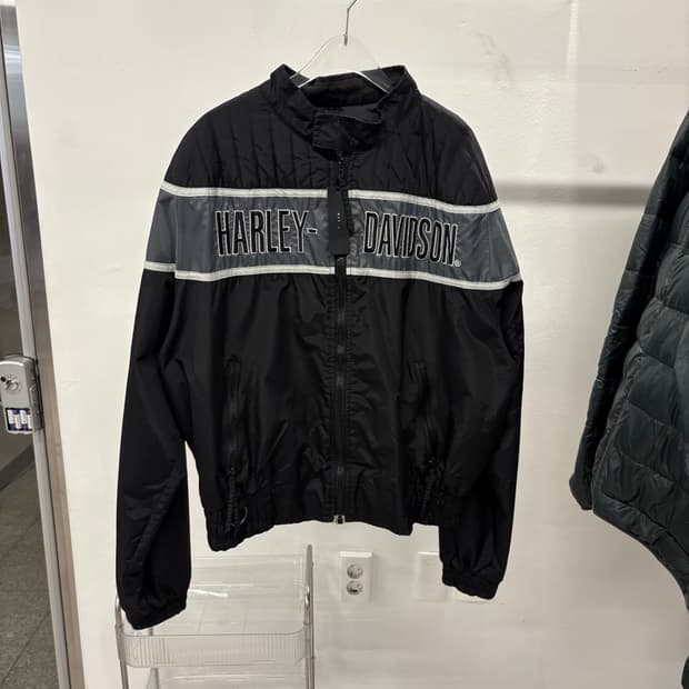 Harley Davidson gray line jacket