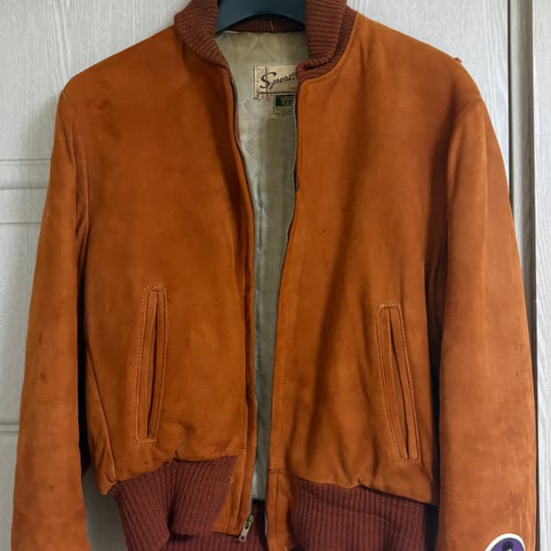 sportclad suede jacket 60s 빈티지 스웨이드