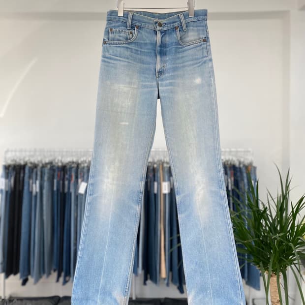 Levis717 80s USA 블랙바텍 29사이즈 a5008