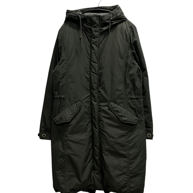 노스페이스 화이트라벨 우먼스 구스다운 노르워크 야상 패딩 카키