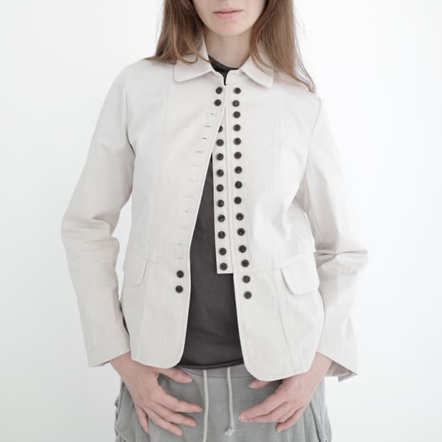 산코파퓨엘라 멀티 버튼 자켓 베이지