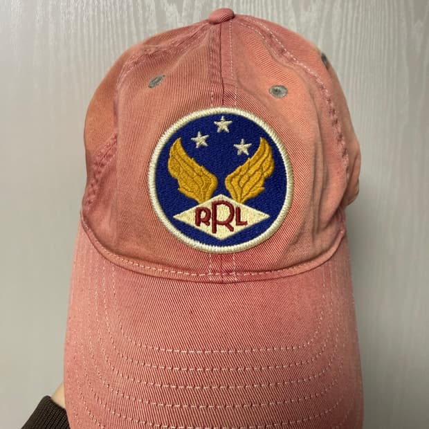 폴로 더블알엘 윙드로고 볼캡