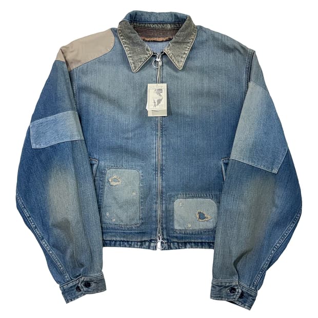 캐피탈 12온즈 데님 드리즐러 자켓 골드 러쉬 (새상품)