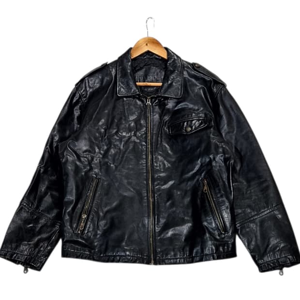 Trapper 양가죽 싱글 자켓