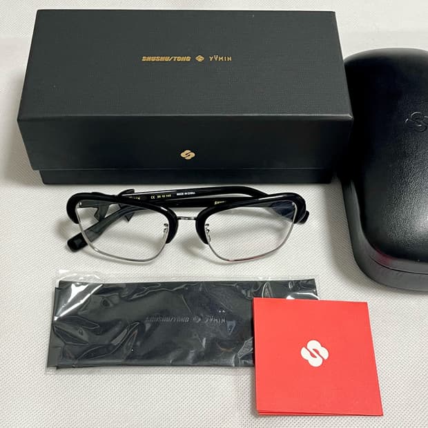 슈슈통 x YVMIN 25fw 보우 템플 안경