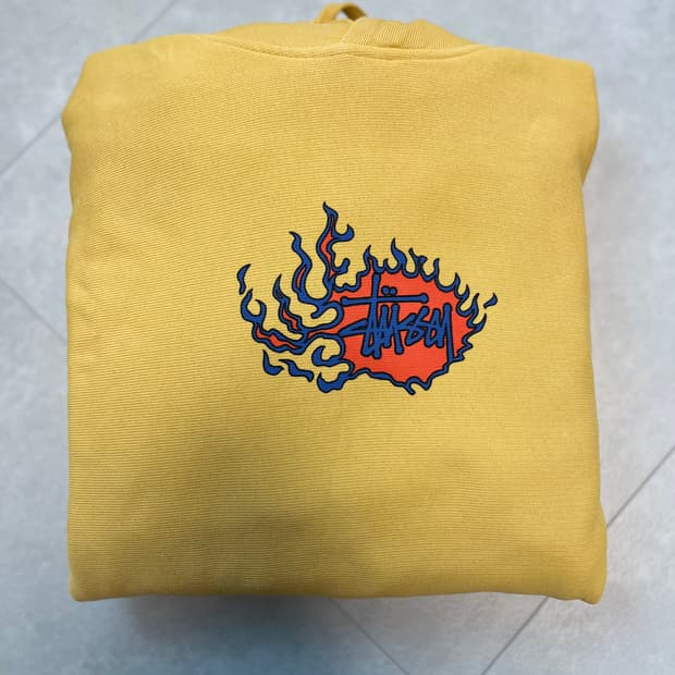 [XL] 스투시 모자이크 드래곤 후디 피그먼트 다이드