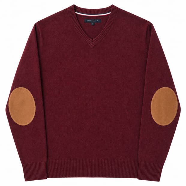 [M] TOMMYHILFIGER 타미힐피거 램스울 브이넥 네프 니트