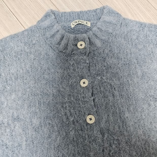 Ounce 온스 라운드넥 울 가디건