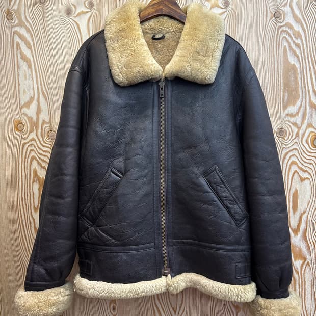 B-3 아메리칸 밀리터리 양가죽 무스탕