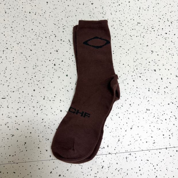 미스치프 롬버스 양말 브라운