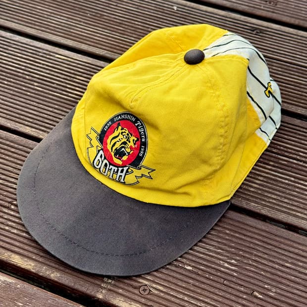 95s 한신타이거즈 60주년 기념 빈티지 베이스볼캡