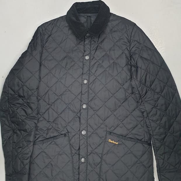 바버 퀄팅 자켓 리데스데일 블랙 S