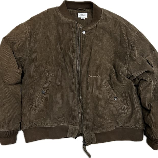 커버낫 코듀로이 봄버자켓