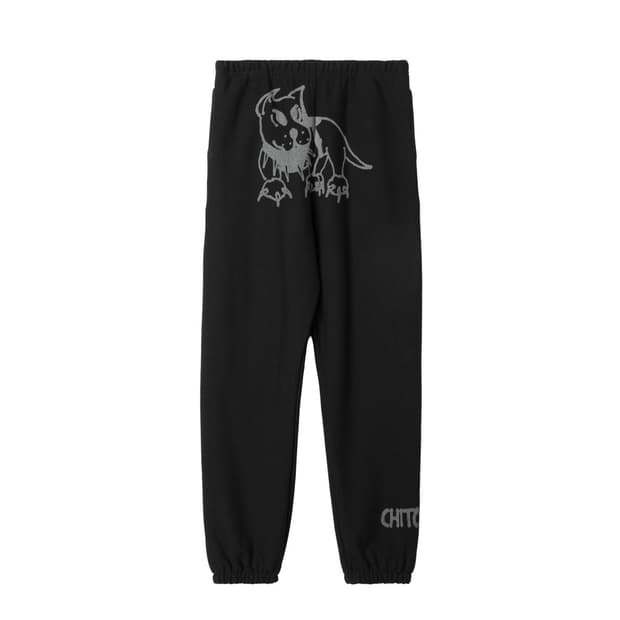 CHITO 치토 리플렉티브 스웻팬츠 블랙 M