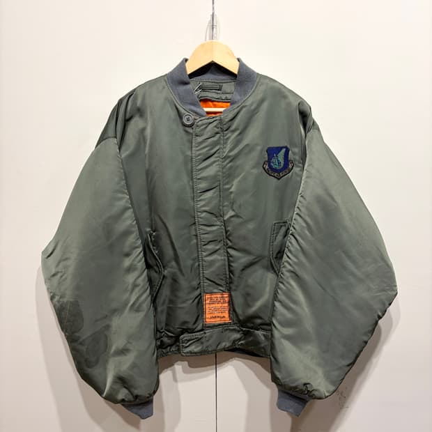 80's Schott Bros. inc. 쇼트 MA-1 플라이트 자켓