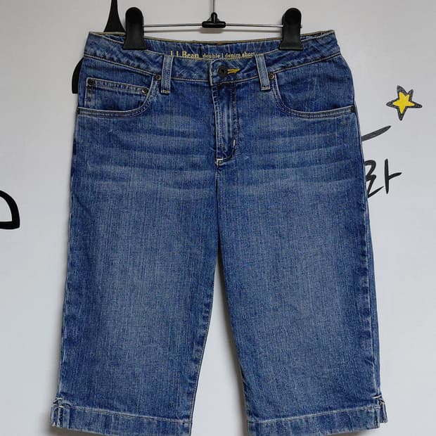 [GIRLS18 / 24-26추천] L.L.Bean 더블 L 5부 데님
