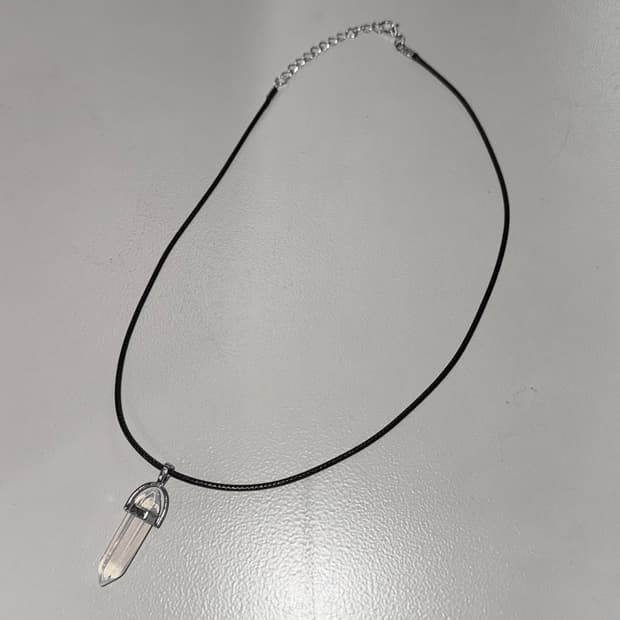 빈티지 에스닉 크리스탈 목걸이  