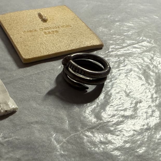 [48] 캐롤 크리스찬 포엘 Spiral Nail Ring CCP 반지