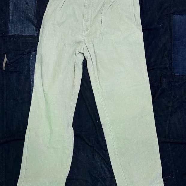 90‘s 폴로 랄프로렌 투턱 코듀로이 앤드류 팬츠 32