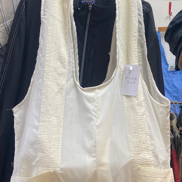 쿠바셔츠 리싸이클링 에코백