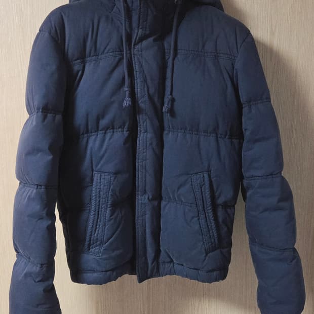 (착샷) 아베크롬비 07 캠쉘 후드 패딩 자켓