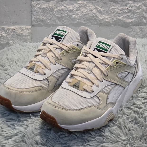 5a-25:푸마 트리노믹 R698 빈티지 화이트(230)