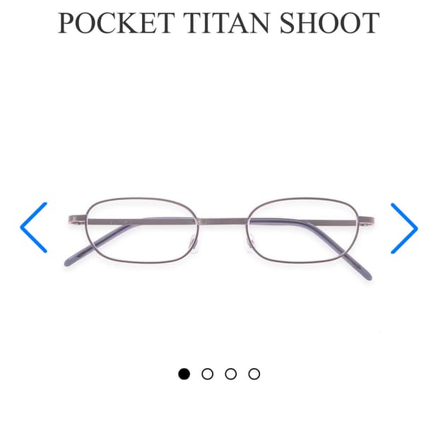 백산안경 포켓 티탄 슛 안경 구매합니다