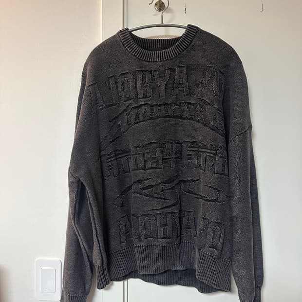 아조바이아조 니트 M