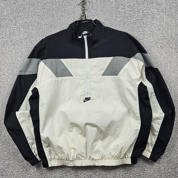 나이키 올드스쿨 스우시 아노락 바람막이 자켓 ( M ) / 10393