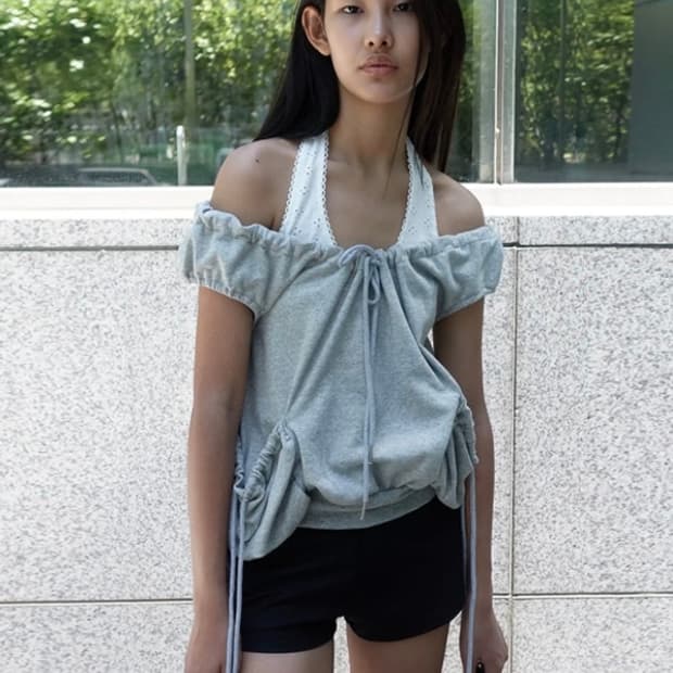 세릭 string pocket sleeveless