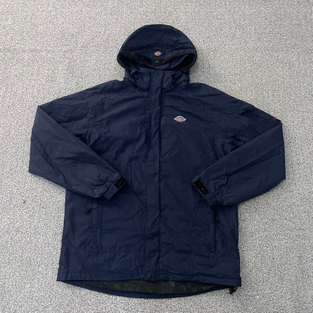 L 디키즈 네이비 바람막이 자켓 0304S1