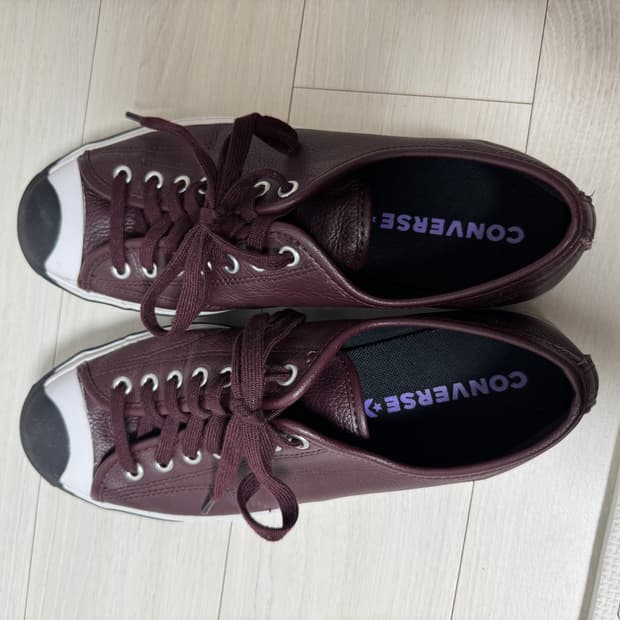 컨버스 잭퍼셀 시즈널 레더 블랙커런트