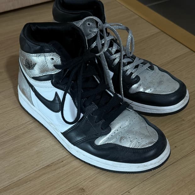 나이키 조던1 레트로 하이 OG 실버토 (W) Silver Toe