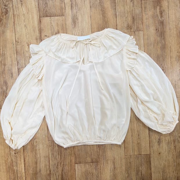 Co컬렉션 실크 블라우스 44-55