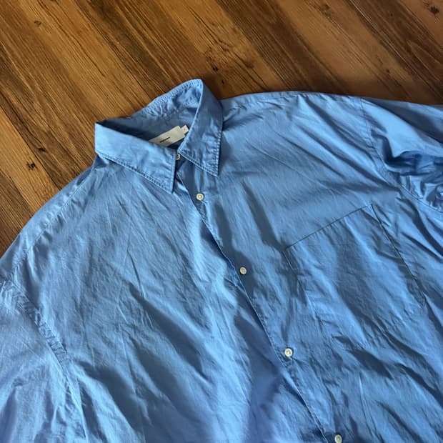 그라프페이퍼 삭스 오버사이즈 셔츠