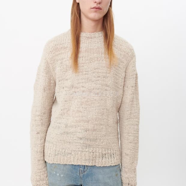 OUR REGACY 아워레가시 base roundneck 니트 아이보리