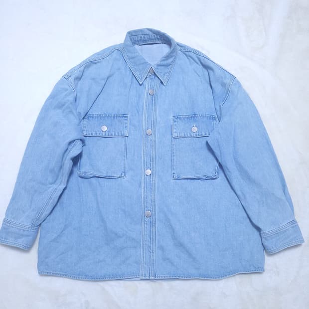 이로 iro 남성 데님 청자켓 XL 0309