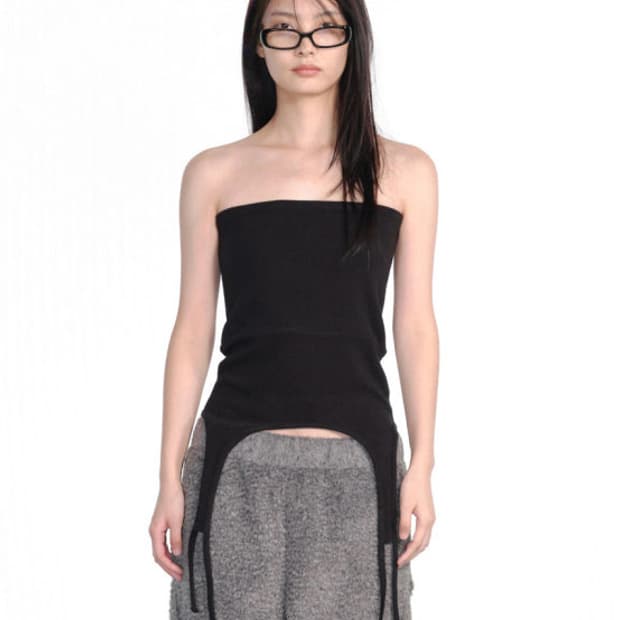 Cerric 세릭 가터 스커트 탑 garter cotton skirt