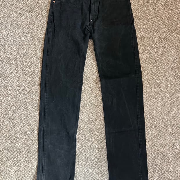 빈티지 리바이스 505 90s 흑청 usa