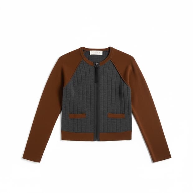 마르니 니트 집업 가디건 85