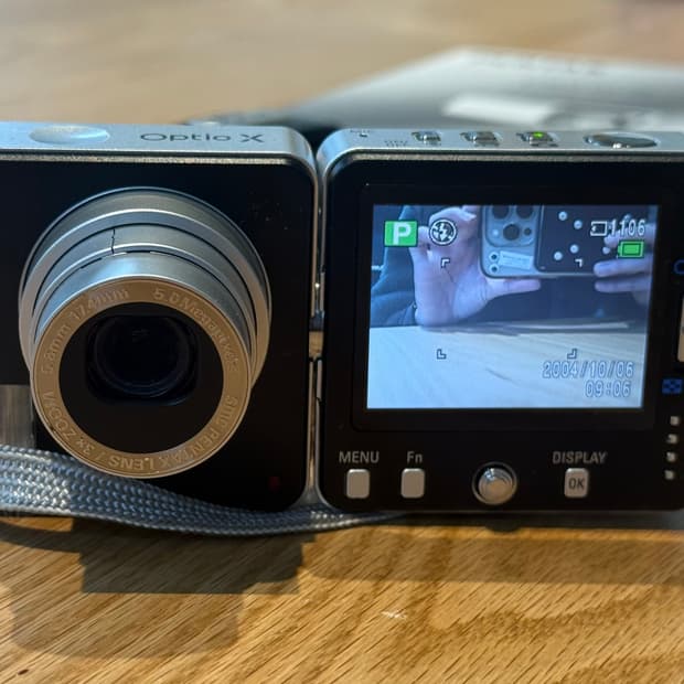 펜탁스 옵티오X (pentax optio x)