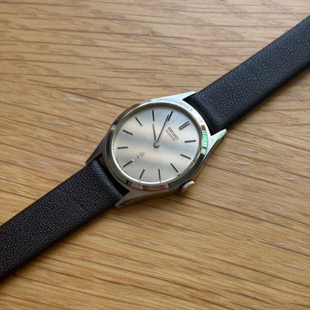 1980s Silver Oval Ladies Quartz