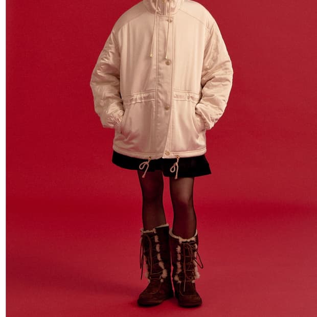 새상품) 파르벵 시에나 퀼팅 패딩 소프트 피치