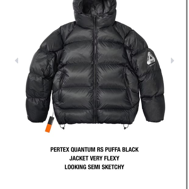 팔라스 퍼텍스 퀀텀 RS 푸파 블랙 - 25FW