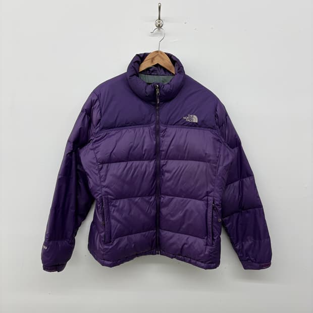노스페이스 700 퍼플 패딩 남m