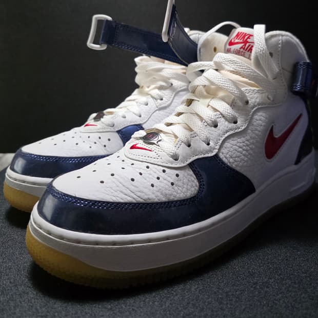 나이키 에어포스 1 미드 유니버시티 인디포스 240 US6